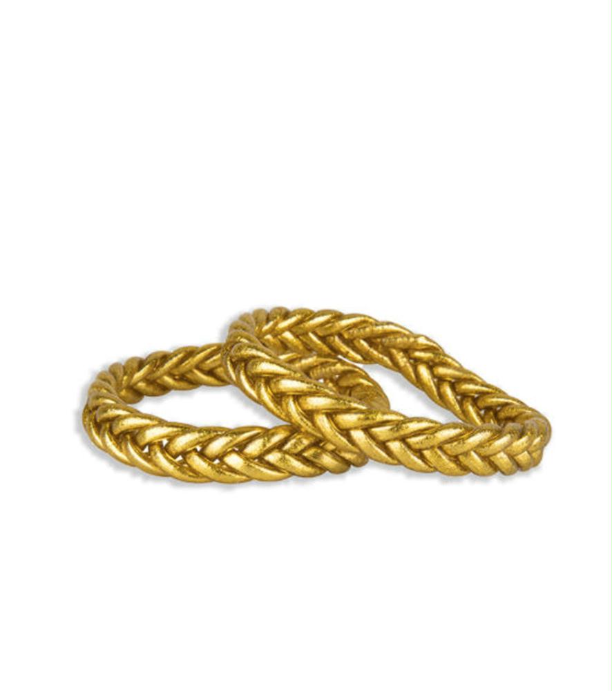 Armband Braided goud
